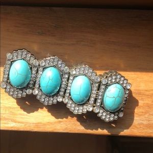 Faux Turquoise Bracelet